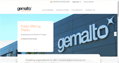 Desktop Screenshot of gemalto.com
